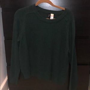 Forest green sweater